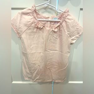 Dillards brand light pink girls top. Size 6x.